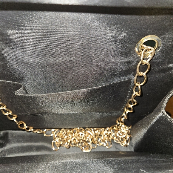 Multicolor Rhinestone Bag With Chain - Picture 6 of 6